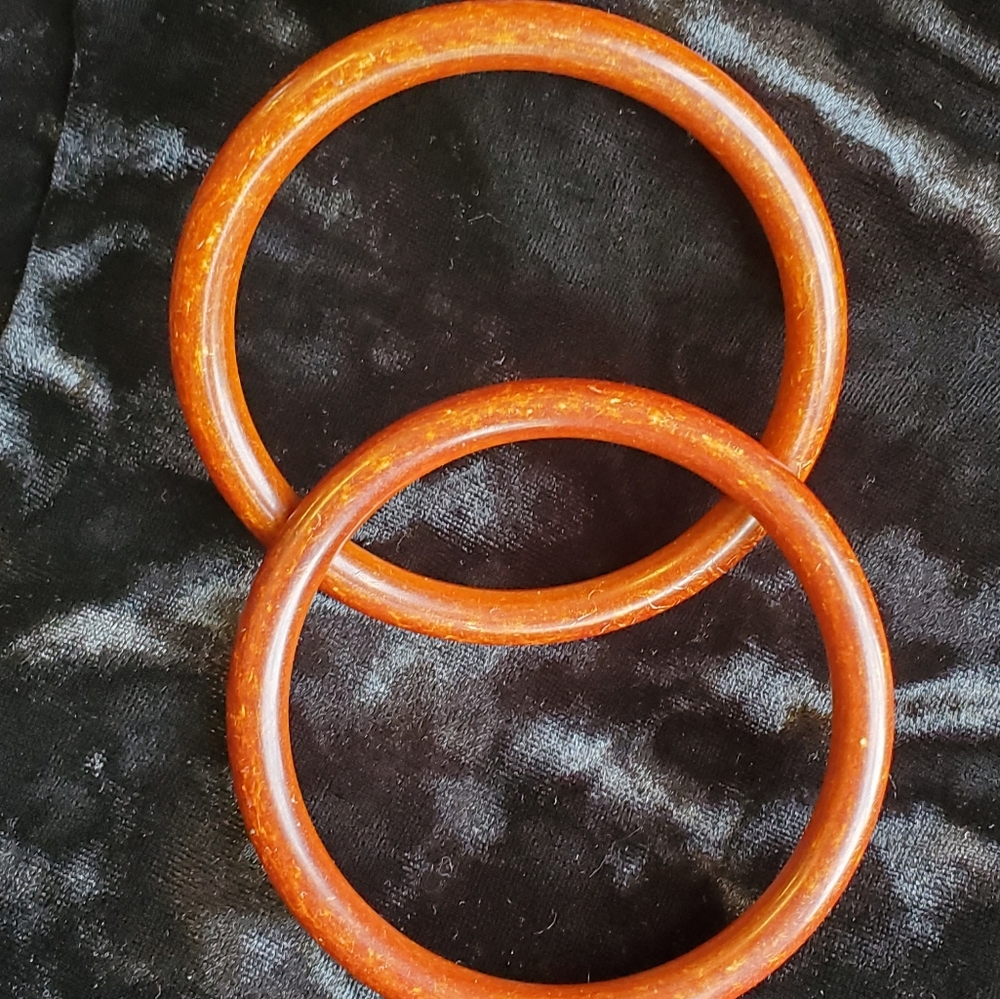 2 bakelite bracelets